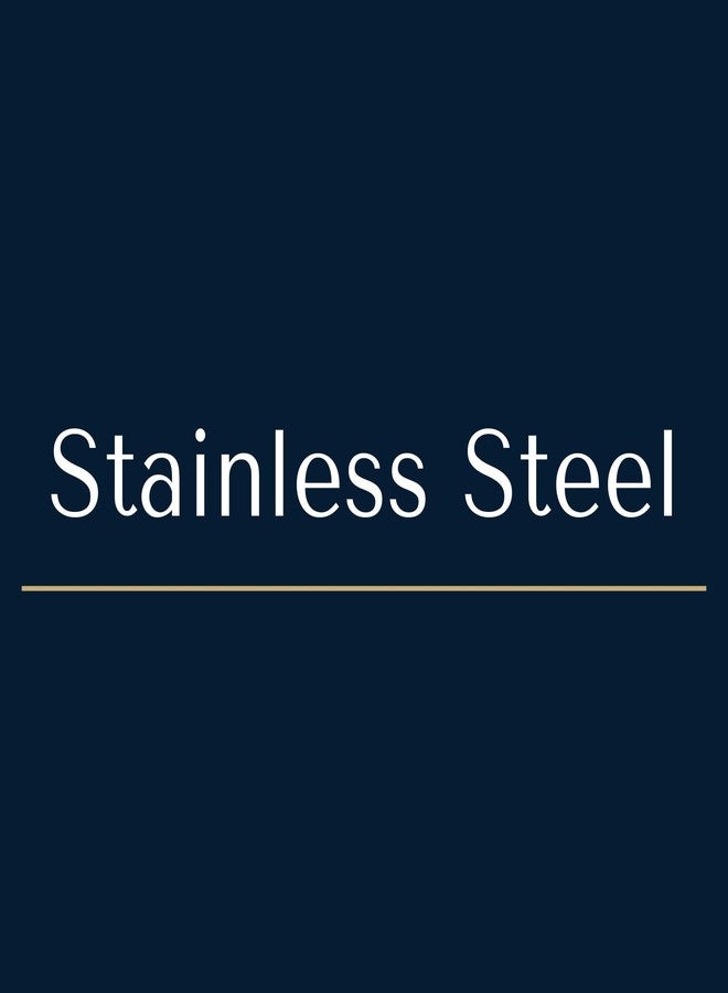 إكسبرت مقبض باب رئيسي من الفولاذ المقاوم للصدأ من إكسبرت، بتصميم كلاسيكي وبسيط، لون فضي (12 بوصة) (عبوة من قطعة واحدة) - Image 2